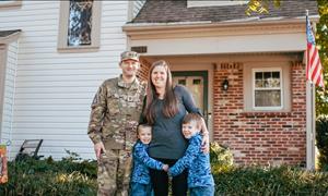 Blue Star Welcomes Military Families