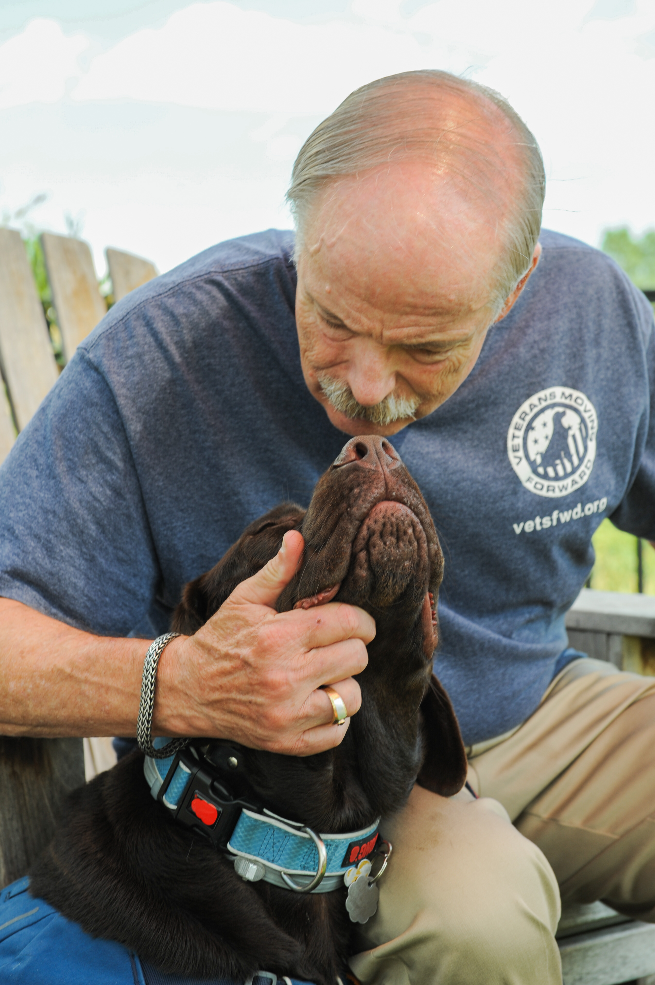 Jim and Zamp, Veterans Moving Forward