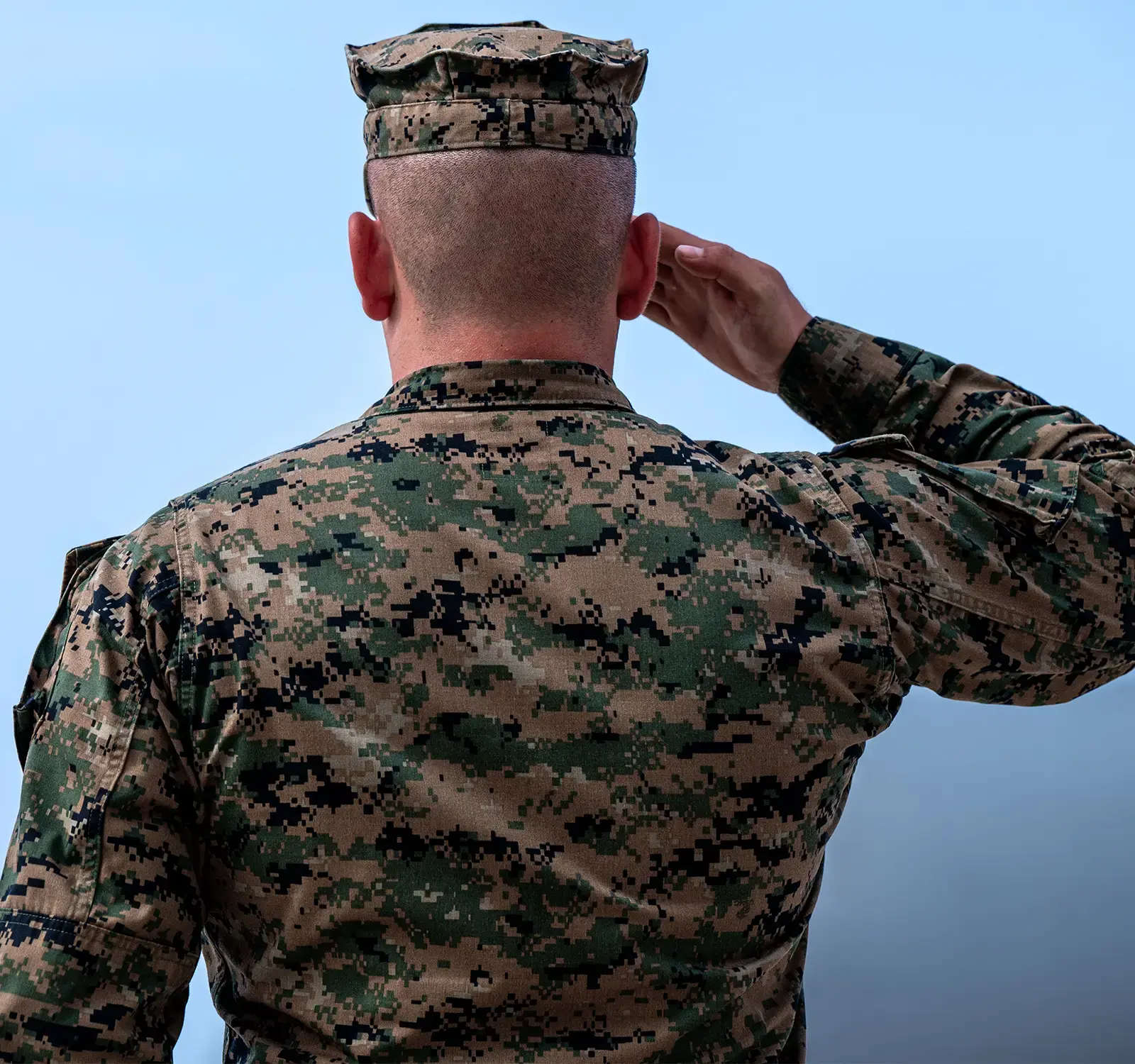 Image of a person in military uniform.