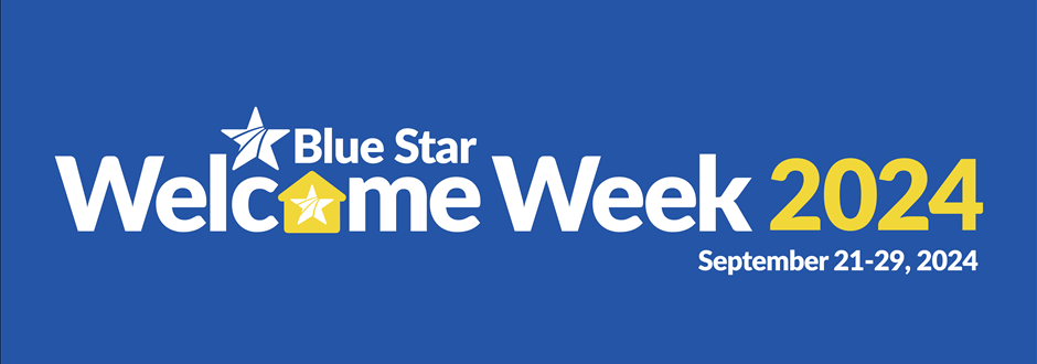 Make Connections During Blue Star Welcome Week 2025 — Sep 27-Oct 5