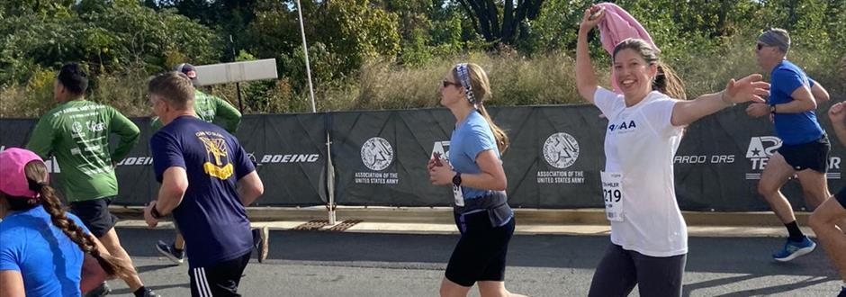Running in the Army Ten-Miler for Community and Service