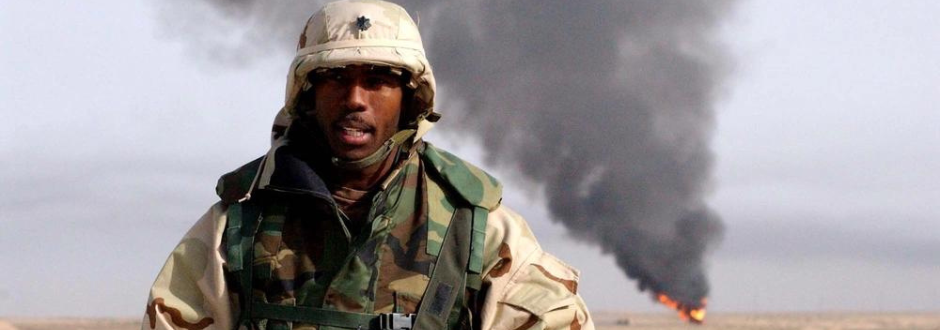 Photo by Luke Waack .&nbsp;Lt. Col. Michael Flynn, (Task Force RIO), deployed to Iraq in 2003, for the initial U.S. army assessment of the oil wells damaged during the attack by Saddam Hussein’s forces after Operation Enduring Freedom began. Courtesy photo.